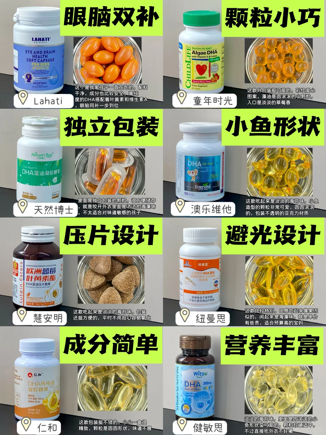 经验之谈！热门儿童DHA做功课别乱用