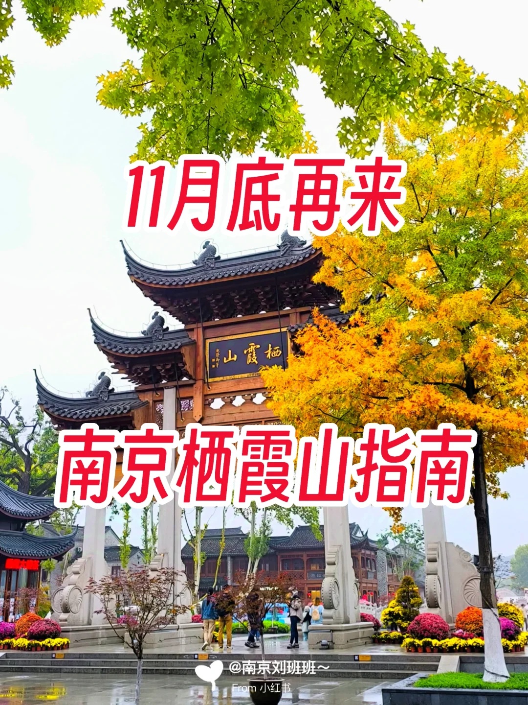 ⚠️11月底再来吧❗ 南京栖霞山赏枫指南❗