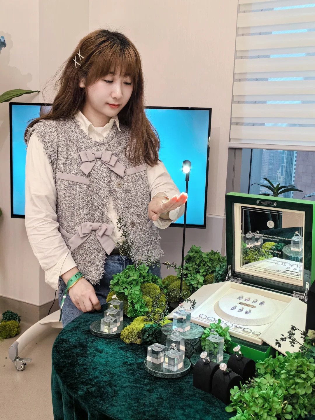 get王鸥同款戒指💍与地球共享心境美