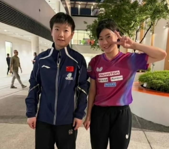孙颖莎不愧是世界第一，魅力直接席卷日本乒坛新生代！

日本12岁乒乓小将松岛美空