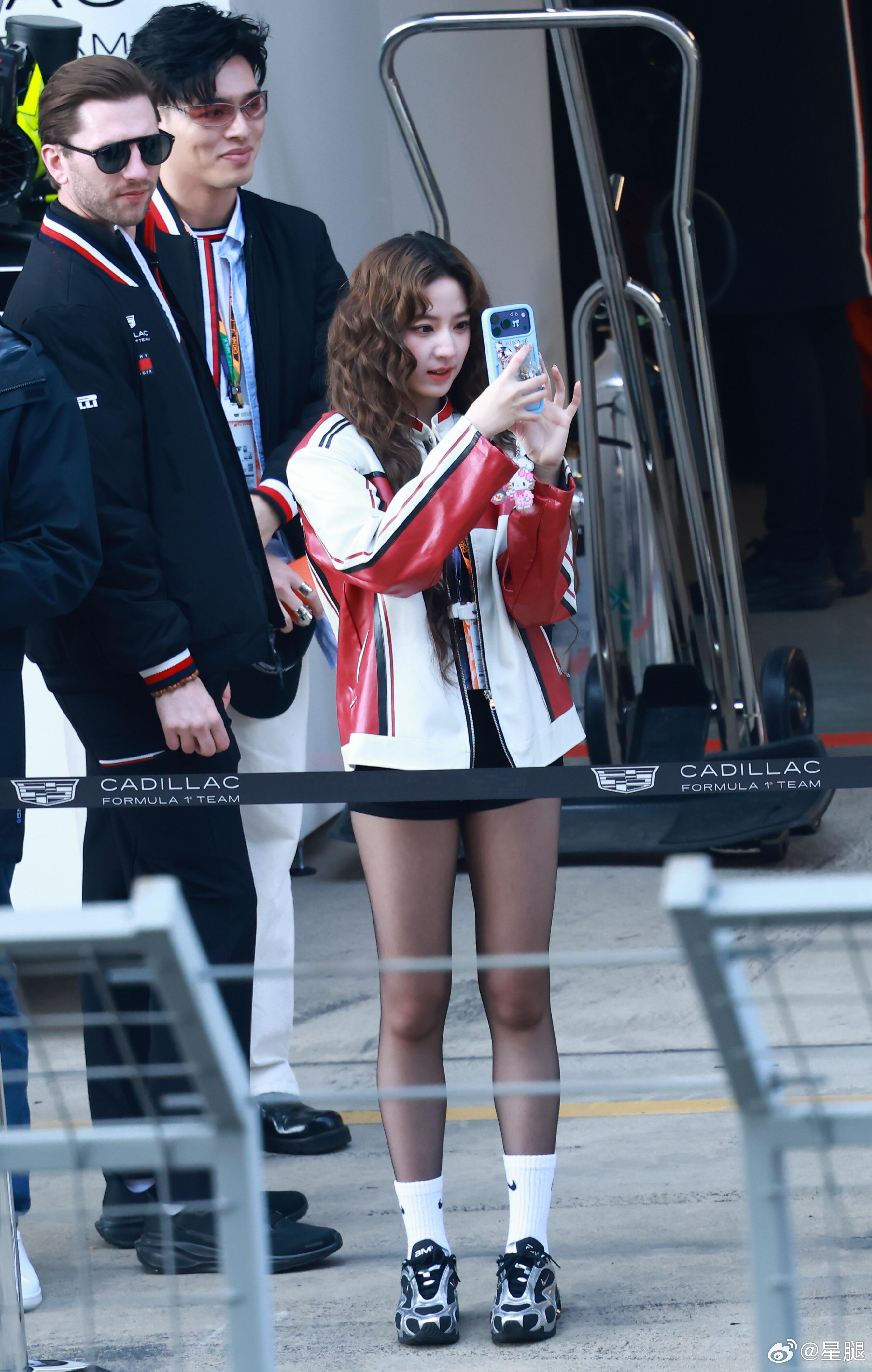 欧阳娣娣 🏎️ 上海F1赛车路透 
