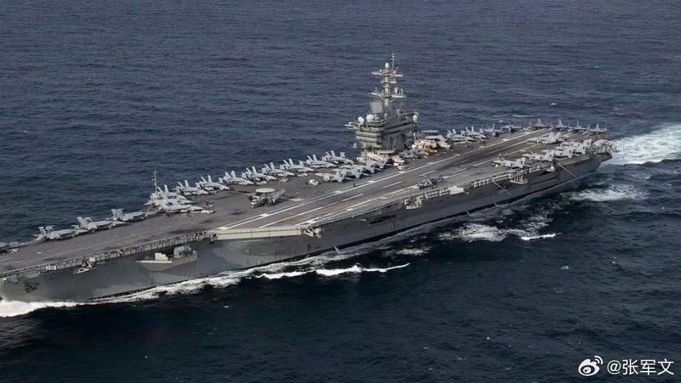 伊朗向美军林肯号航母发射导弹 伊朗伊斯兰革命卫队宣称向美军“亚伯拉罕·林肯”号航