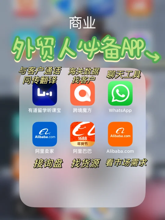 外贸人必备app｜实用省力这几个就够了～