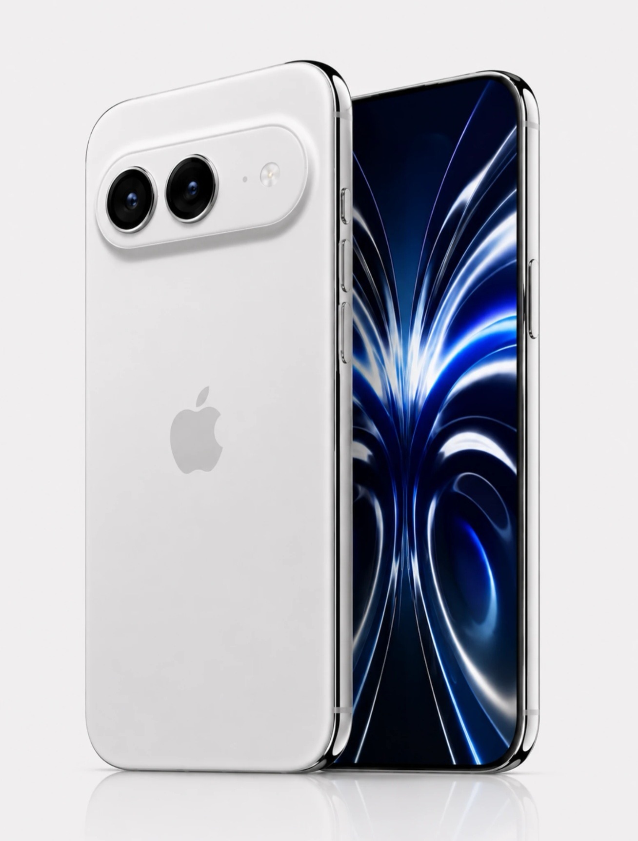 网传的iPhone 20外观渲染图看这个背面这么有种似曾相识的感觉四曲面显示器+