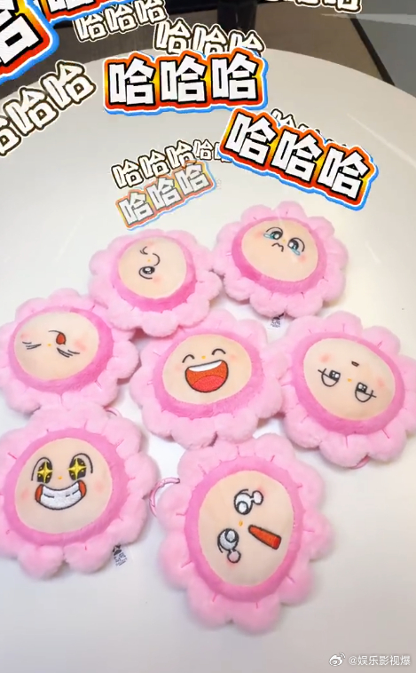 谢娜送杨迪哈哈花 内娱整活还得看谢娜，送杨迪的哈哈花又好笑又有创意。一按就是熟悉