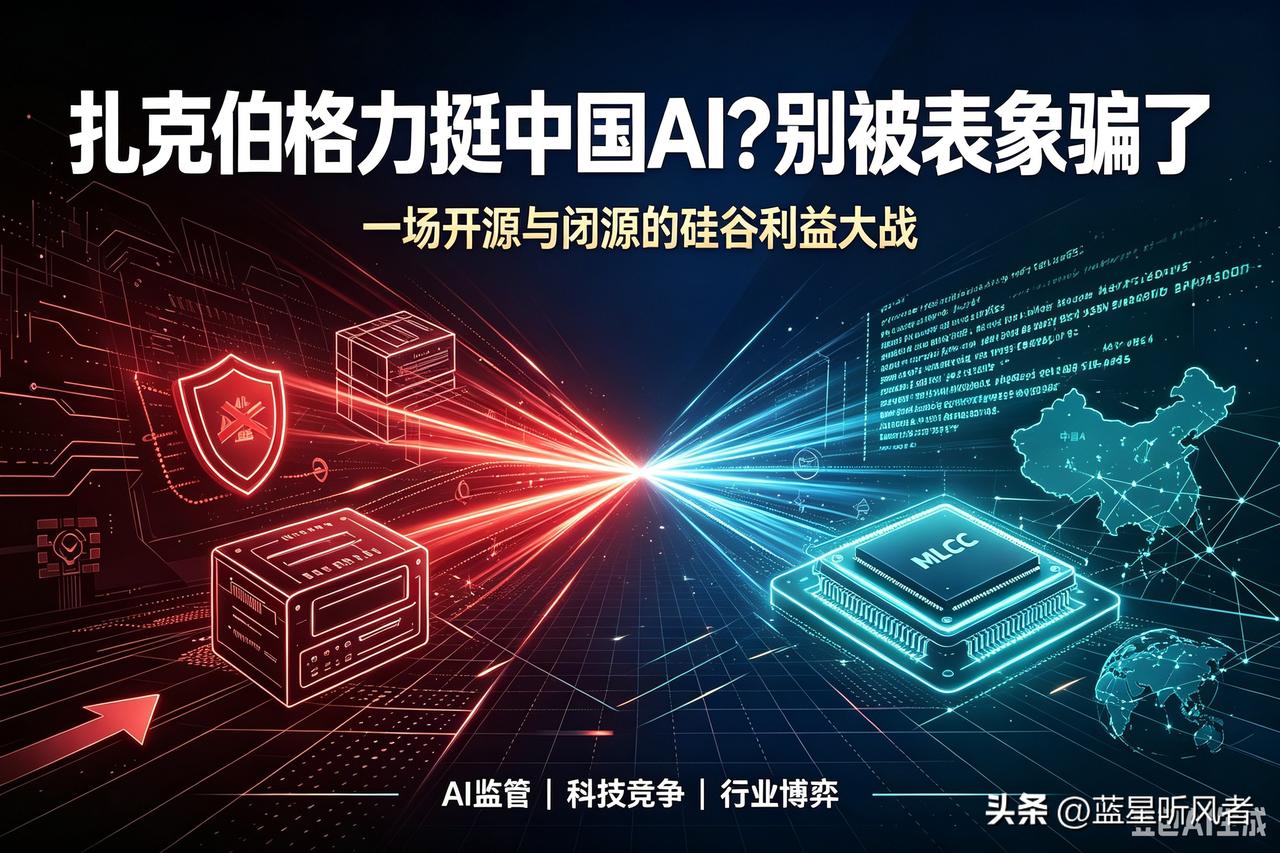 扎克伯格反对封禁中国AI，真的是好心吗？背后全是行业博弈
 
很多人夸赞扎克伯格