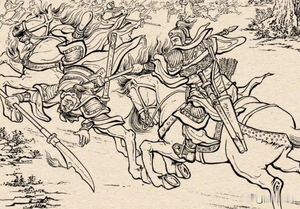 斩将之人强的其实不是武艺，而是排兵布阵和统军作战的能力。他以少胜多，打出了令人叫