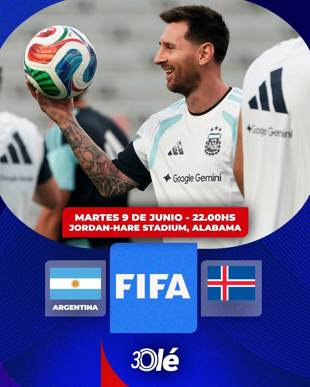 【明日比赛日看梅西🐐】🏆世界杯热身赛⚽️阿根廷vs冰岛🏟️ 乔丹·黑尔体育