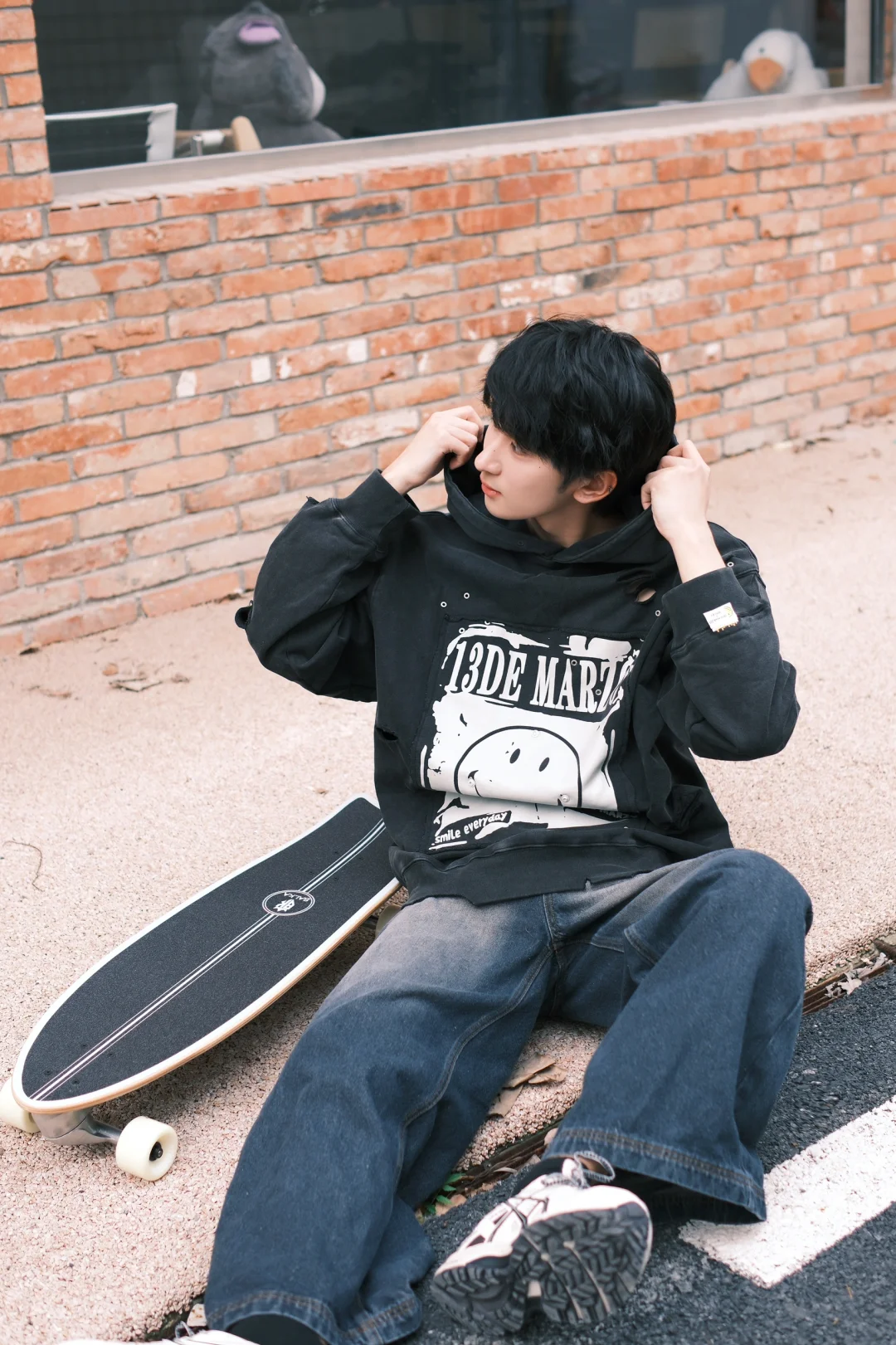 🛹在街头滑板也太酷啦！