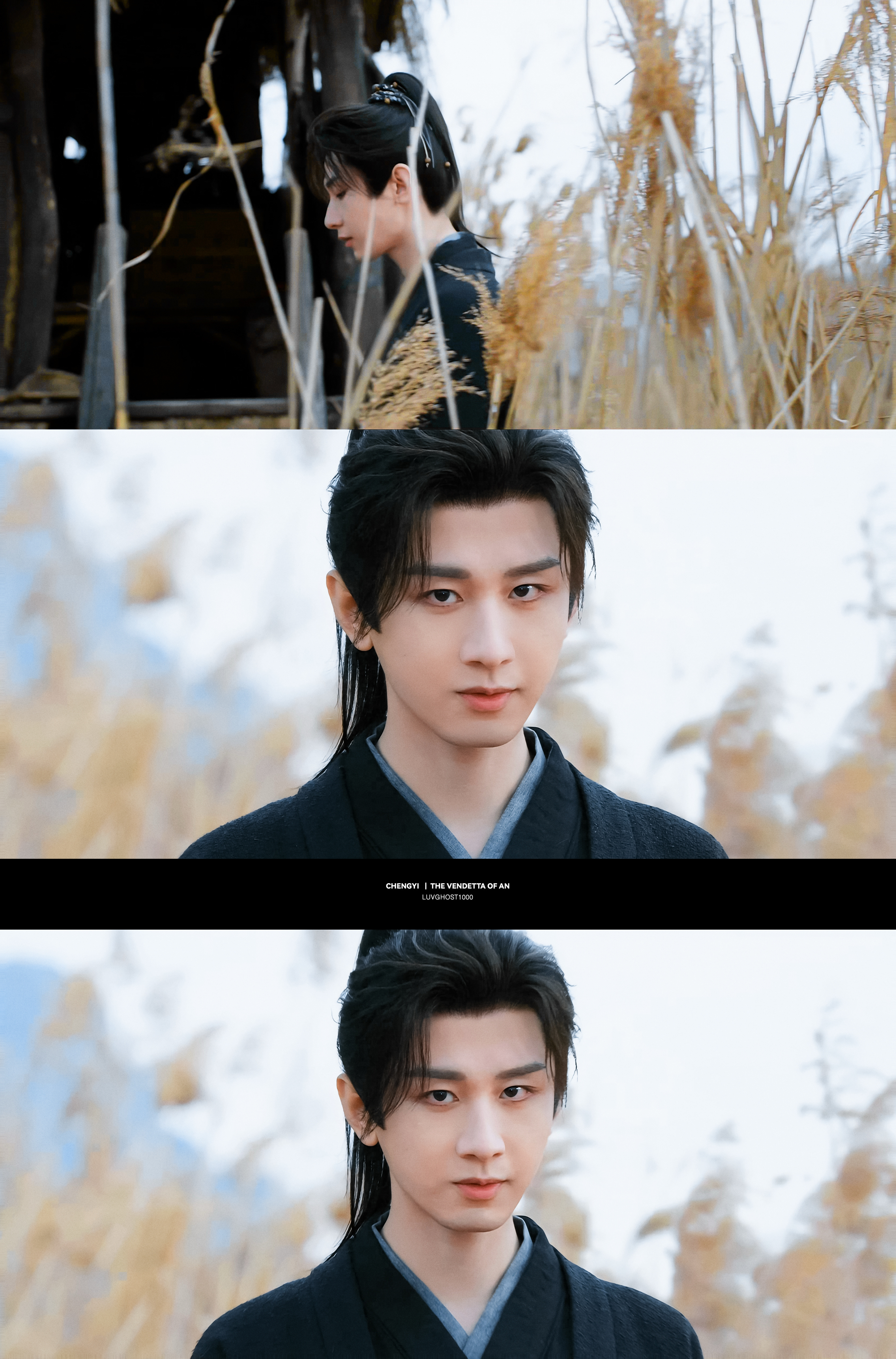 ⸝⸝            黑衣少年成毅谢淮安 ·长安二十四计