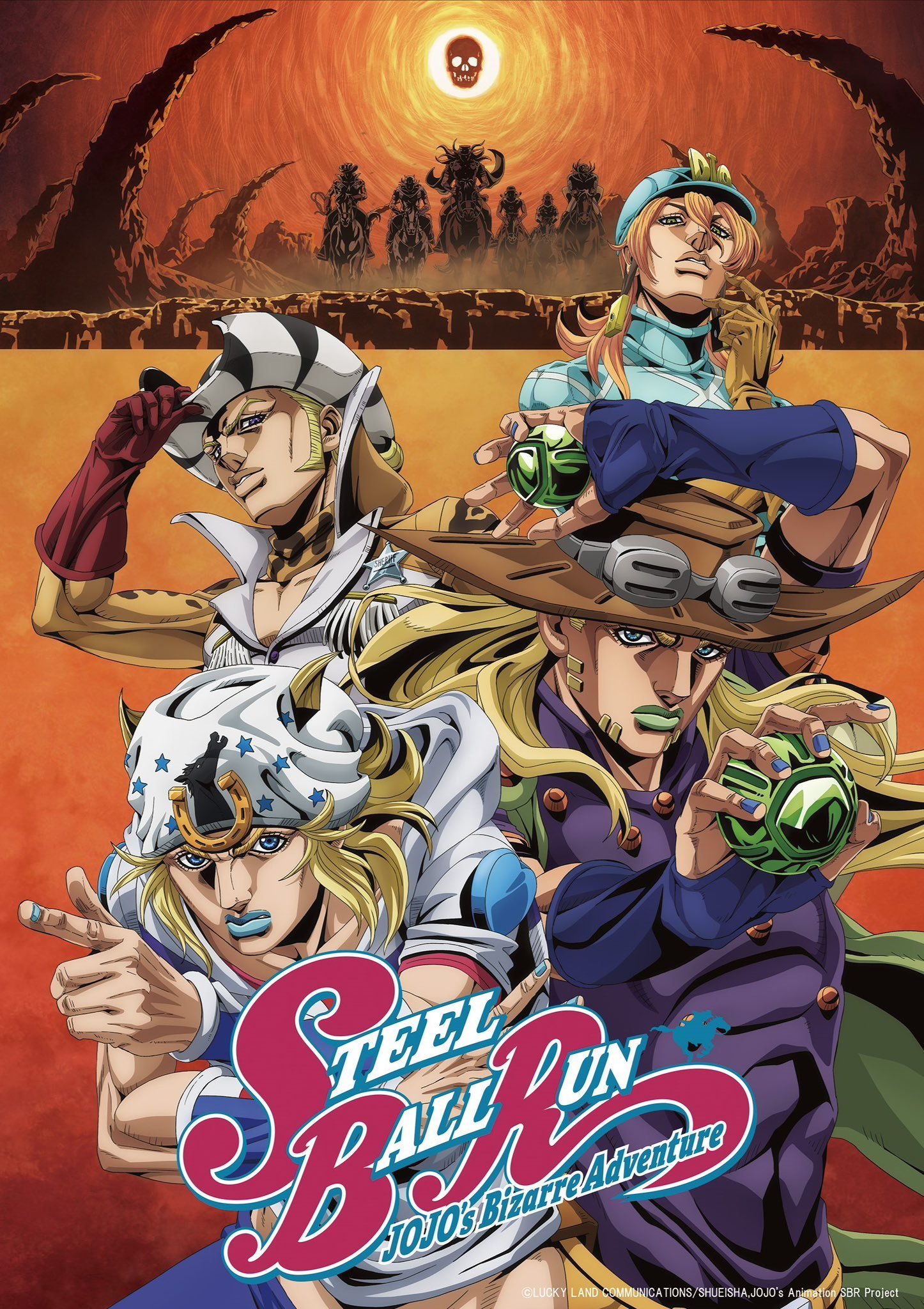 x情报 《JoJo的奇妙冒险 飙马野郎》第二阶段新动画将于9月25日在Netfl