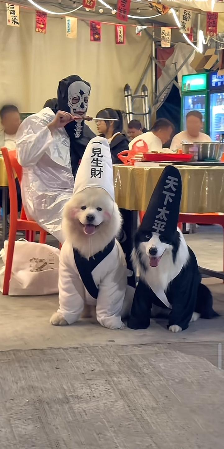 黑白无常。