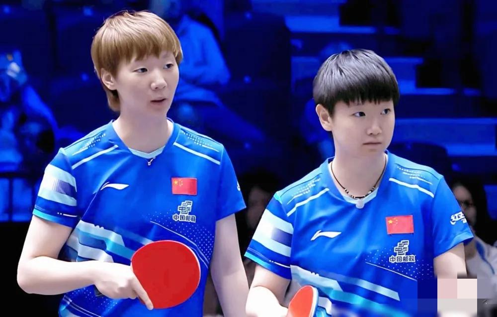 我告诉你，孙颖莎和王曼昱，根本不是一个物种。

孙颖莎，是外战的王。三大赛5个单