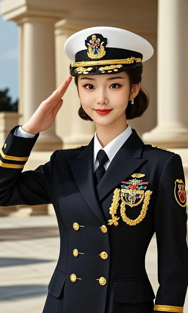 AI军装英姿