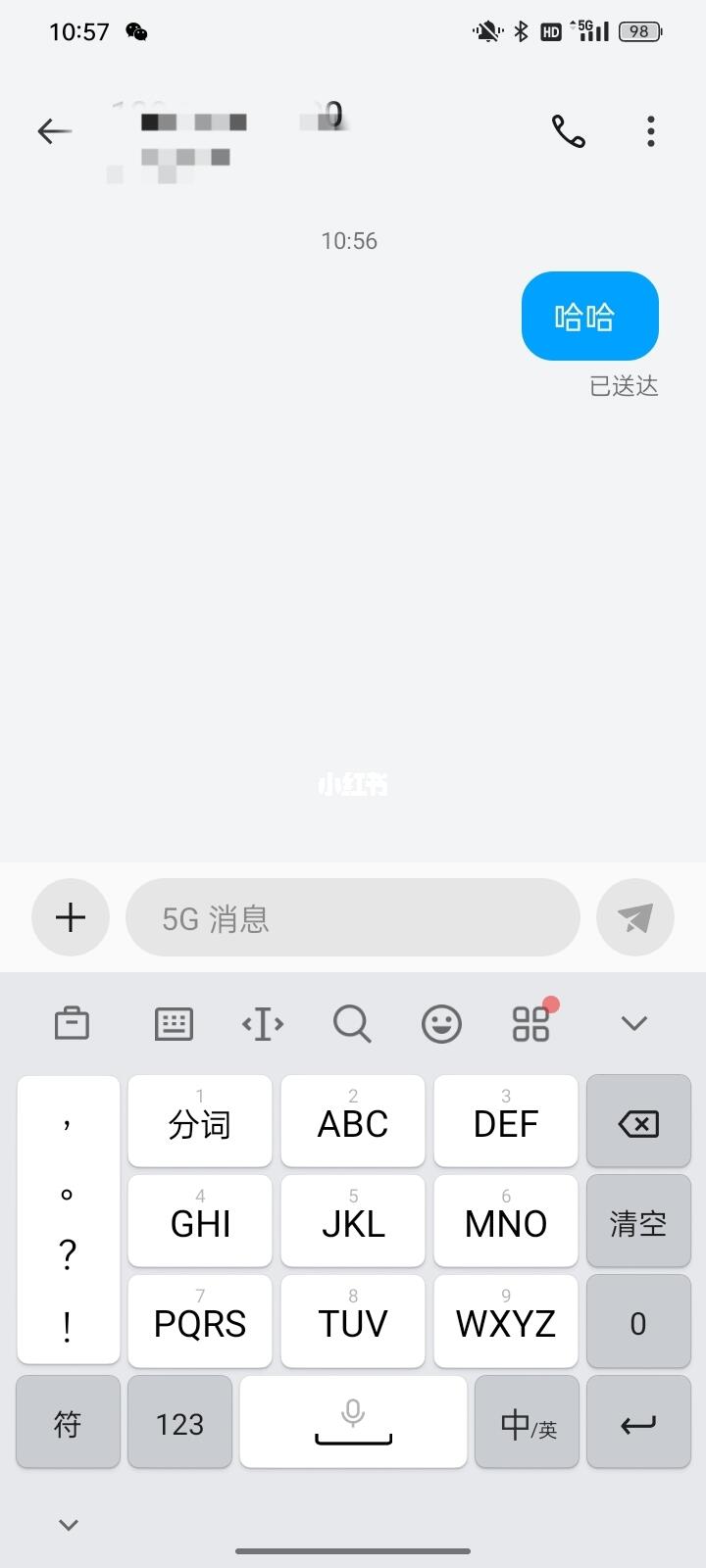 电话被拉黑发短信看得到吗
