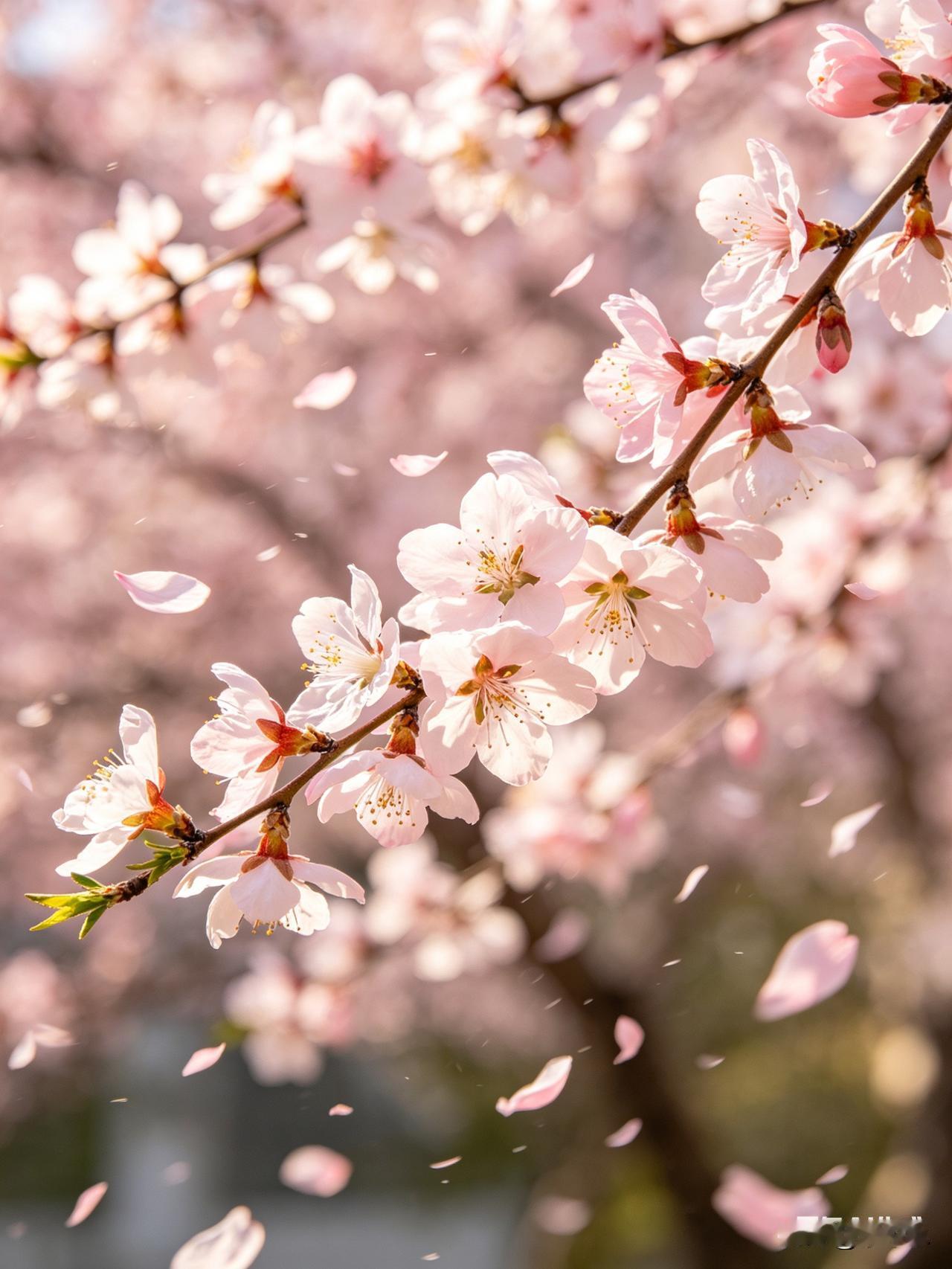 分享一张你最近拍的花春风拂过枝头，繁花盛开，温柔了整个时光