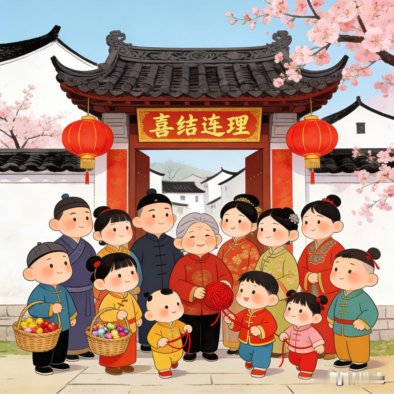 我想每个大家庭应该都会有一个‘相亲相爱一家人’的大群，群里面基本都是亲戚。这个群