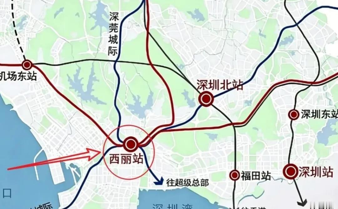 深圳西丽站二期招标，工期792天。13台25线，超北站，成深圳最大高铁站。4高铁