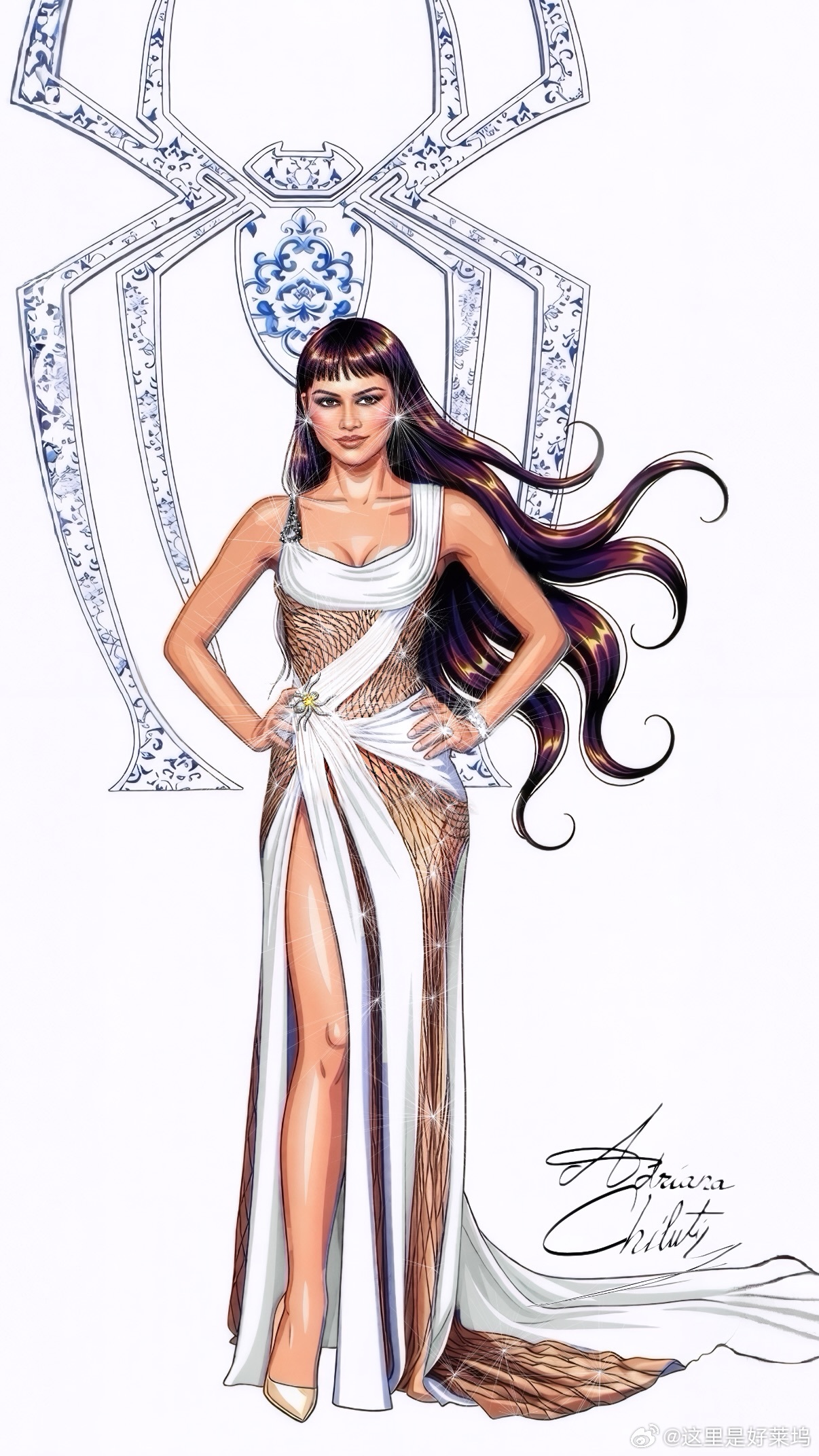 赞达亚zendaya 近日，赞达亚（Zendaya）在电影《蜘蛛侠：崭新之日》中