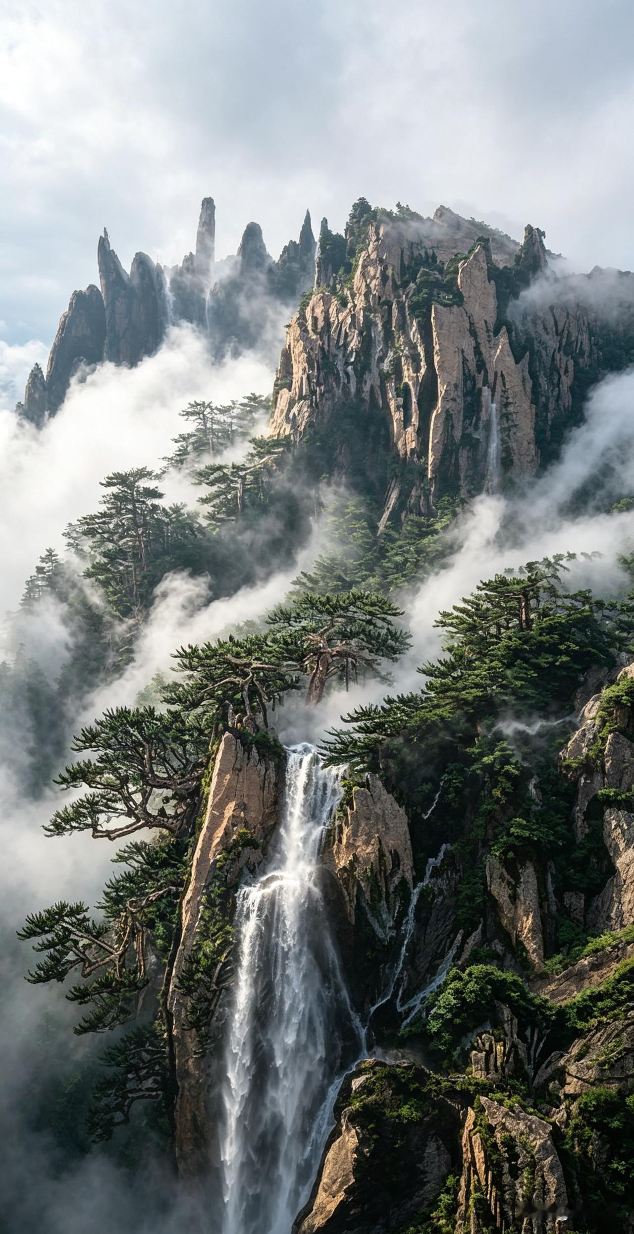 石上清泉漱玉鸣，山居寂寂少尘声。

开窗尽纳千峰翠，一枕云烟梦亦清。