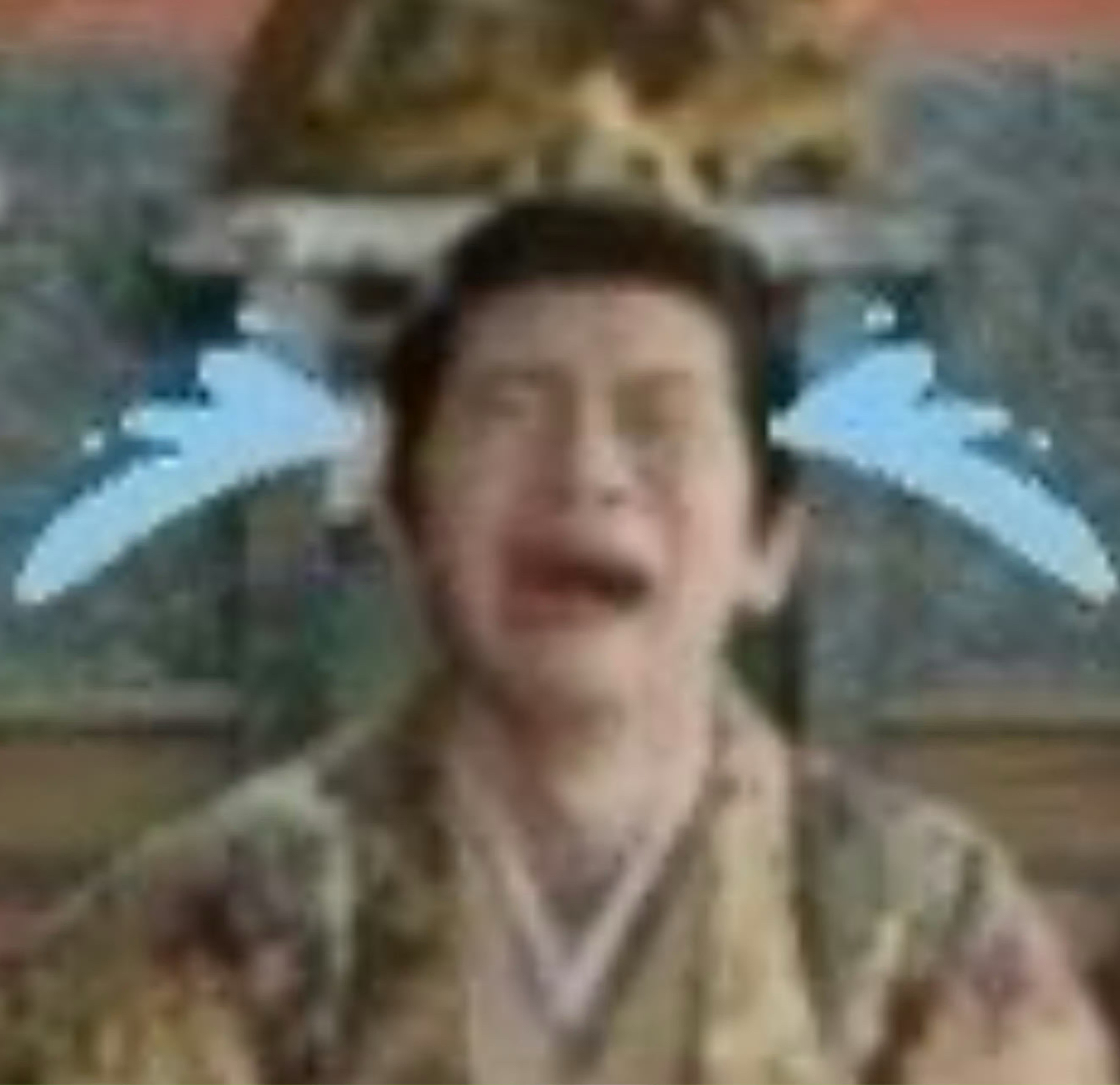 #费启鸣 愧疚粉#这个表情包不要太搞笑😆哭成懒羊羊 ​​​