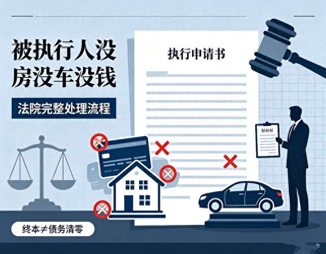 失信被执行人名下一无所有，债务会一笔勾销吗？法院处理全流程！