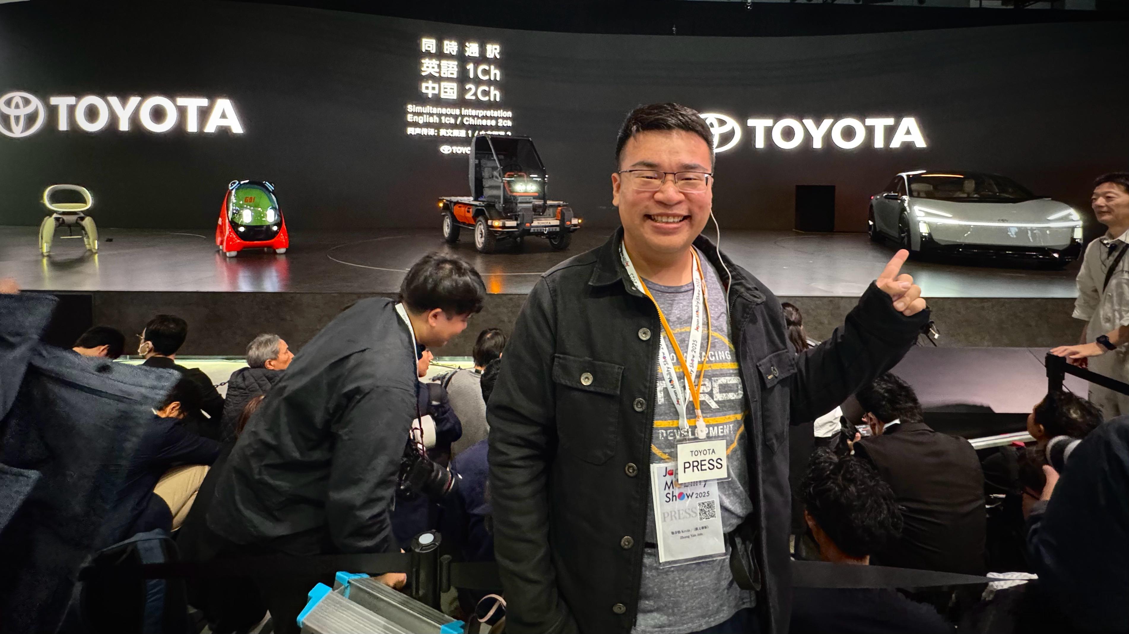昨天在东京车展的拍摄工作顺利结束了，后续有意思的车都会跟大家视频聊聊，今晚开始陆