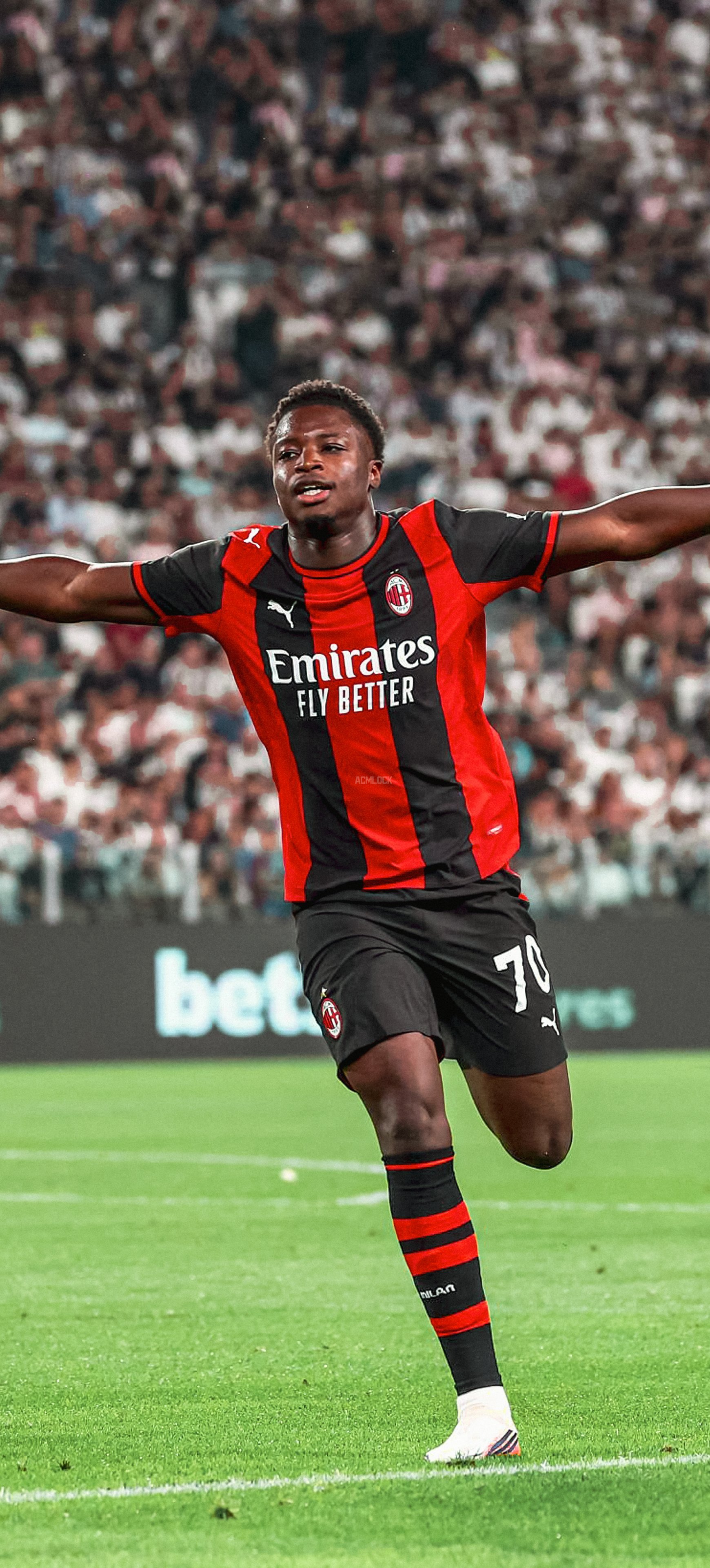 【手机壁纸分享】 ❤️🖤 阿尔法乔·西塞🇮🇹.sempremilan ​​