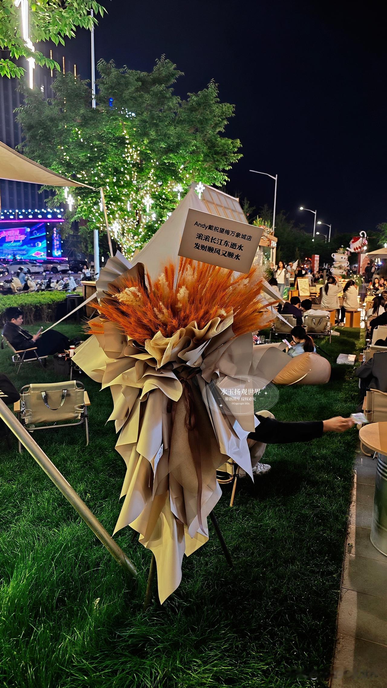 本来只是想晚上出来散散步，没成想被泰州万象城的夜色勾了魂，更意外撞见望梅咖啡二店