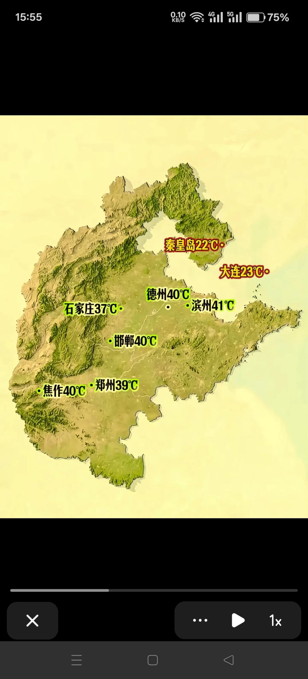 大家都去海边吧，今天内蒙古的地区10分炎热，尤其是华北平原，许多地方都突破了40