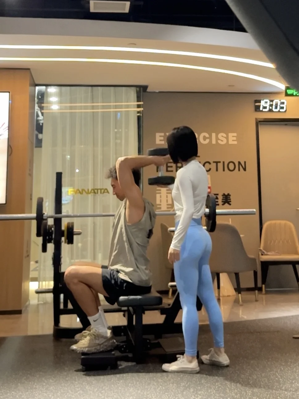 老公是最好的健身搭子💪
