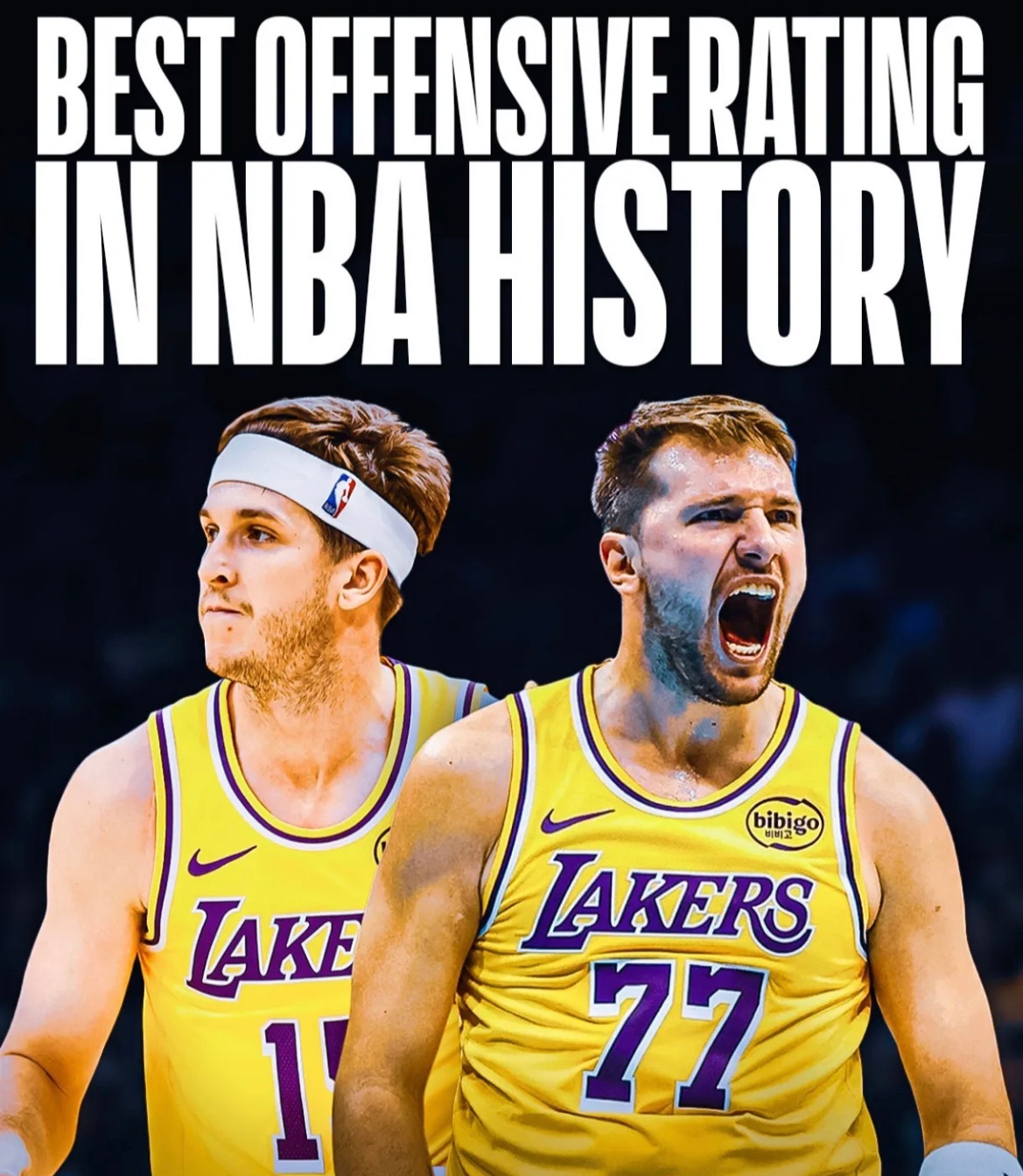 卢卡和里夫斯是 NBA 史上进攻效率最高的双人组，他们之间的化学反应非常强，他们