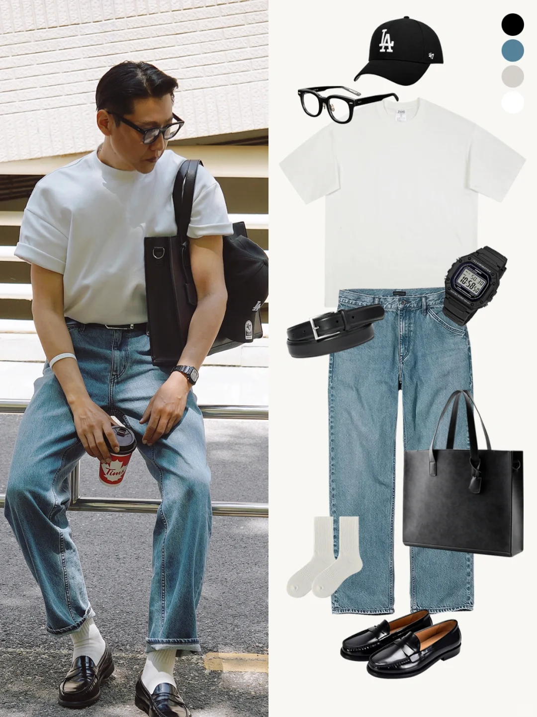 👨🏻40+叔叔｜夏季cleanfit通勤穿搭