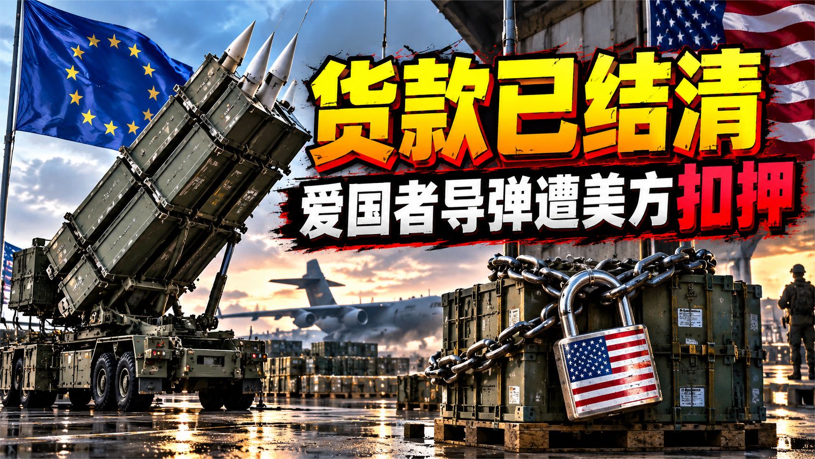 想逼乌克兰妥协？美国卡住“爱国者”，防空弹变成谈判筹码？