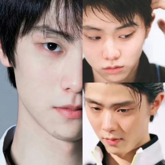 这就是传说中的丹凤眼吧，眼角的弧度弯弯