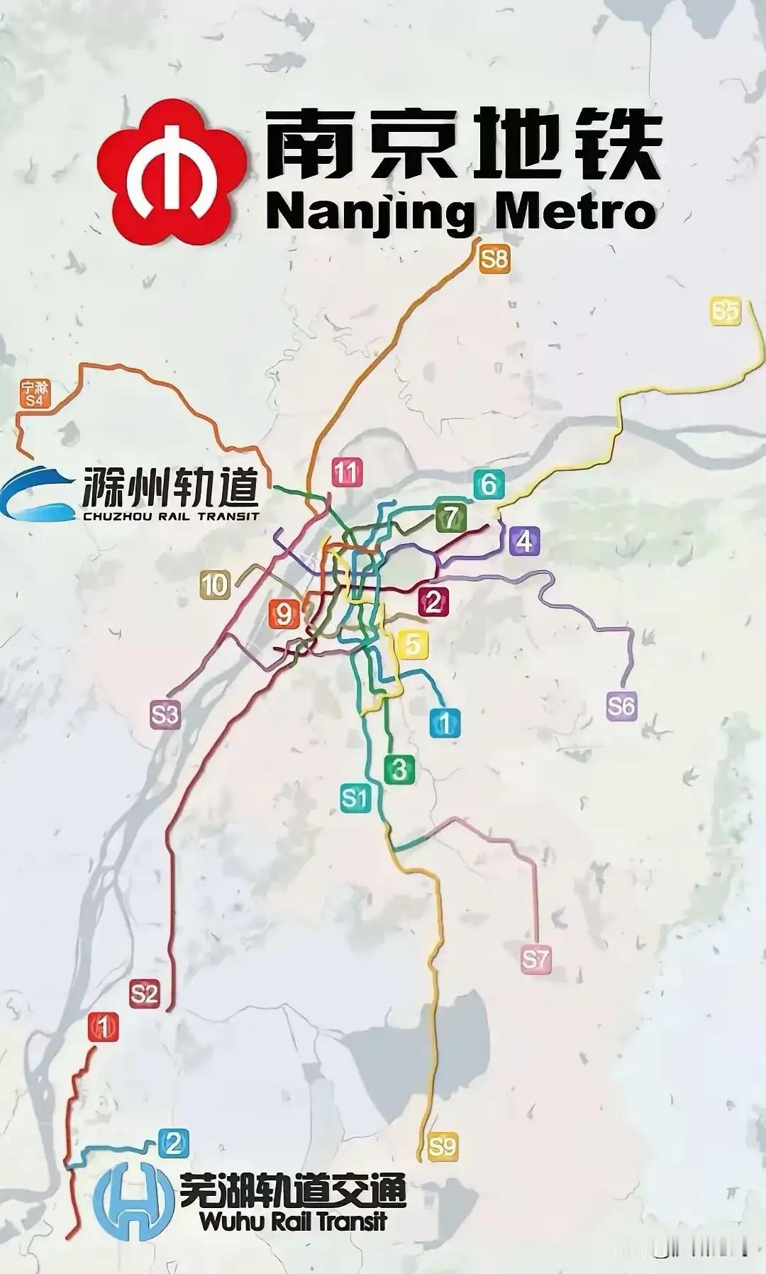 都说南京地铁不仅跨市，还跨省。
为什么深圳地铁就不能跨界。
这个，应该是国家有区