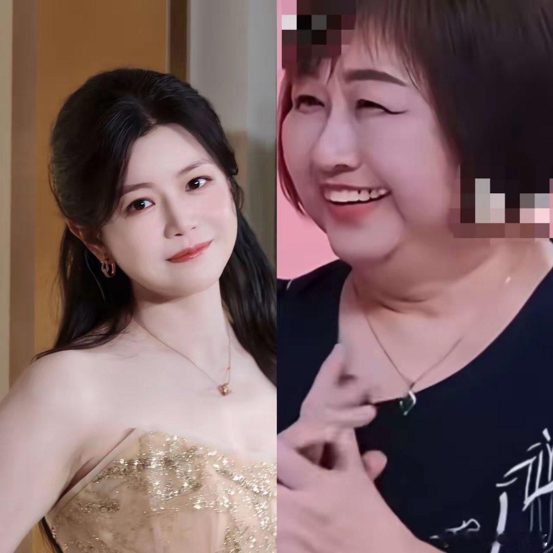 我朋友是健身教练，他看了眼陈妍希妈妈的照片，跟我说了句大实话，陈妍希再怎么减肥也