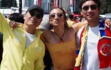 苗侨伟现身加拿大看世界杯2026年7月8日凌晨的温哥华卑诗体育场，世界杯1/8决