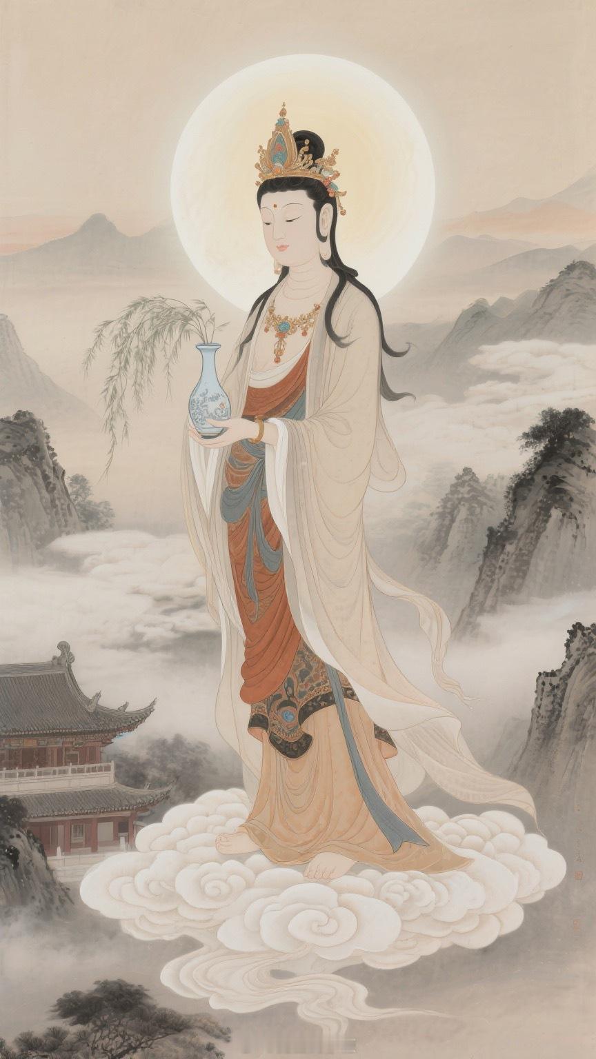 菩萨正在添加你的好运，礼赞随喜准备迎接好事的到来 ​​​从此凡事不须多忧虑，保持
