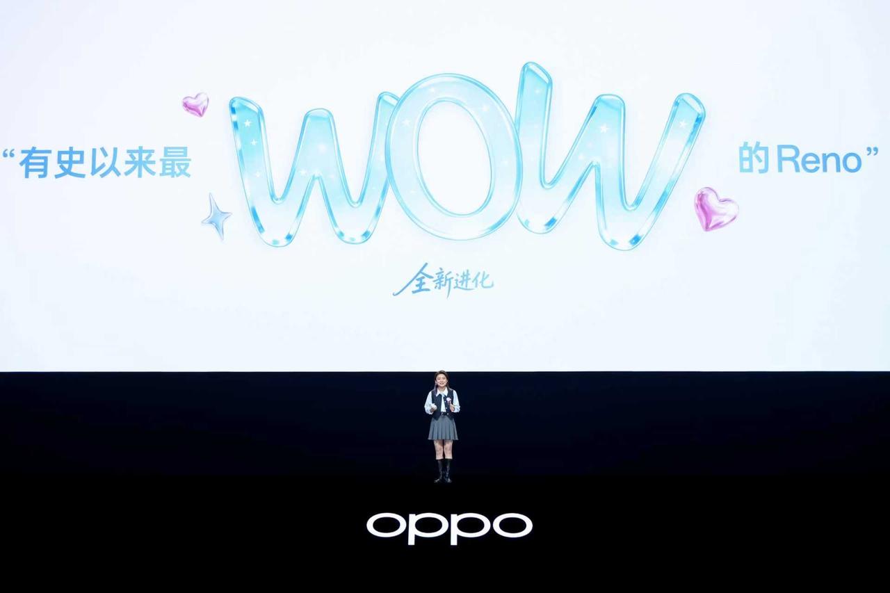 一起见证有史以来最WOW的Reno——全新进化的 OPPO Reno16，行业首