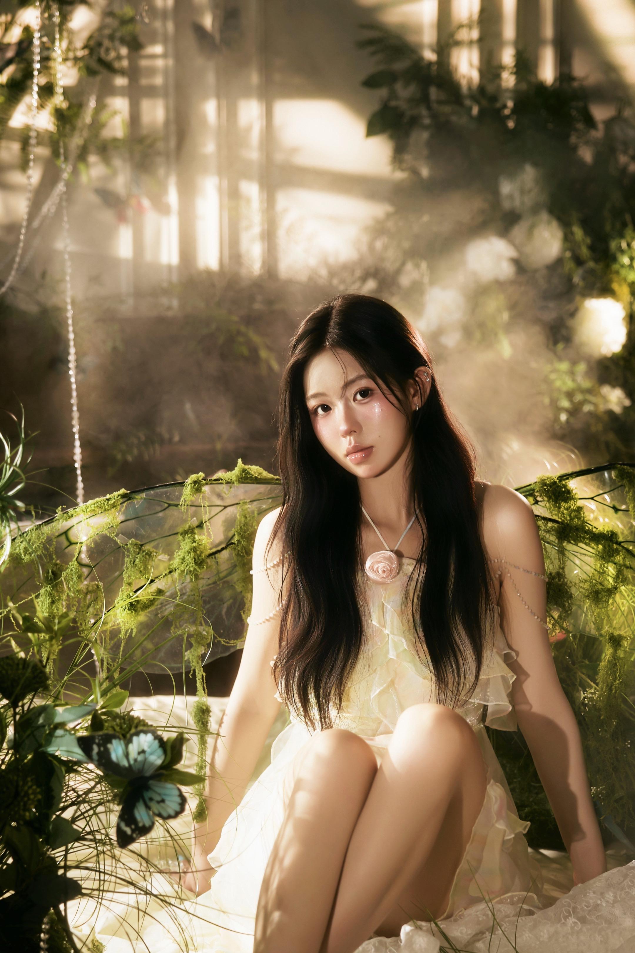 森系少女。
