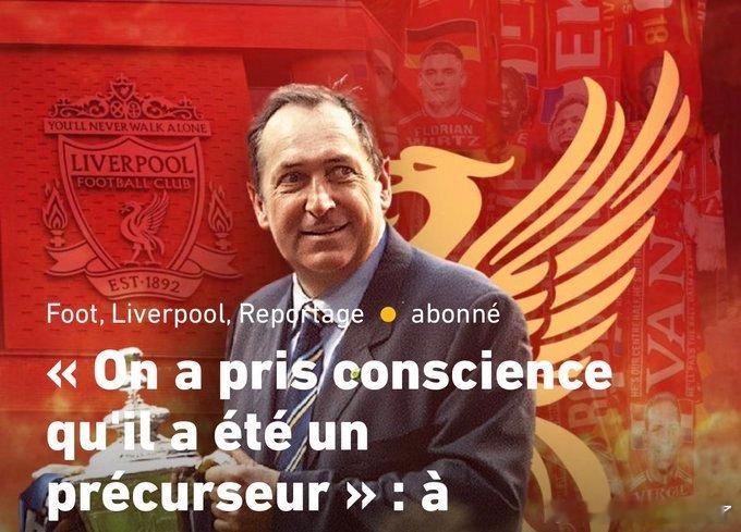 ·法国队报评论霍利尔的贡献远超自己属于的时代这位曾执教巴黎圣日耳曼并担任过利物浦