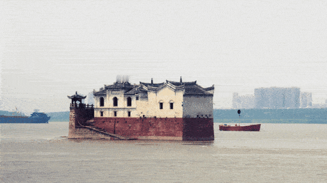 千年古阁镇江流，观音雄姿堪称长江第一胜景！