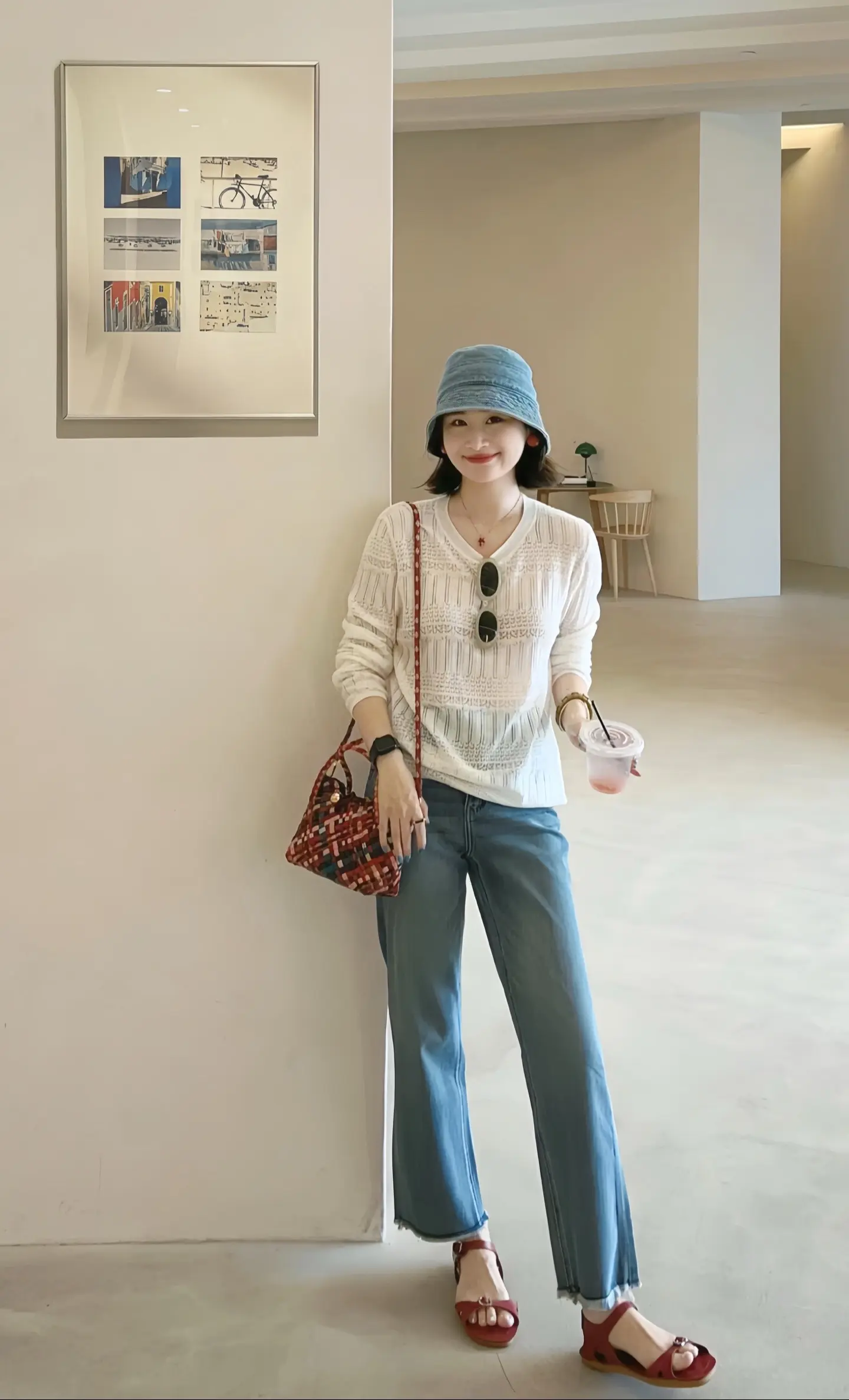 韩系穿搭 简约穿搭 夏季新款 今日穿搭look 基础款高级感