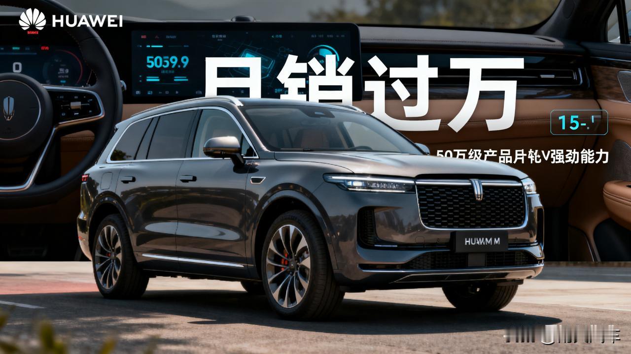 华为问界M9单月销量破万，理想L9你压力大吗？
    
50万级别的国产SUV