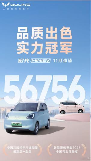 糯玉米在网上这么火，结果宏光MINI EV销量还是这么高。 