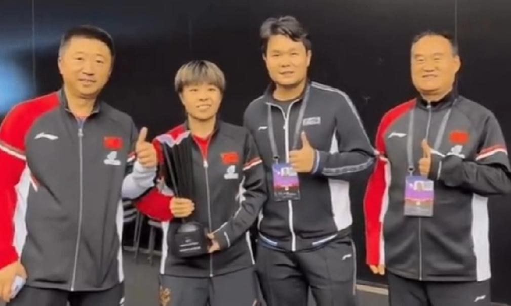 王艺迪的冠军之路，教练三人组功不可没。
徐辉的教练组是大迪冠军之路引路人，带领大