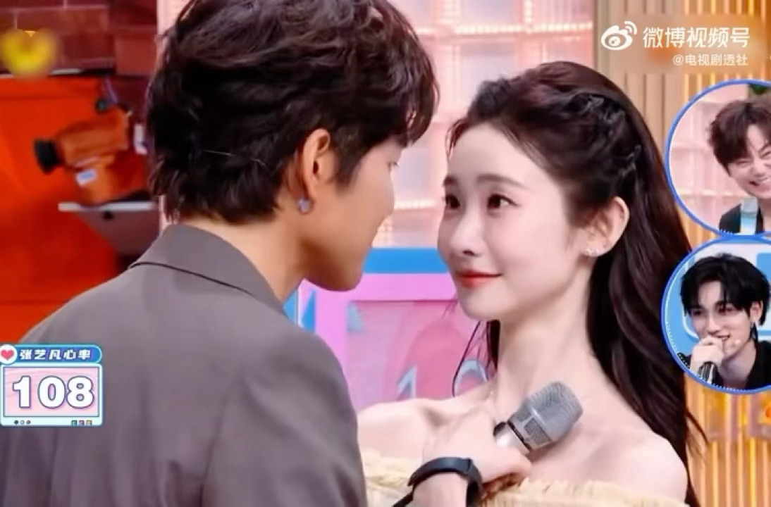 钟汉良张艺凡借位吻钟汉良张艺凡差点亲上年上温柔氛围感绝了！慢慢俯身贴近，心跳都跟