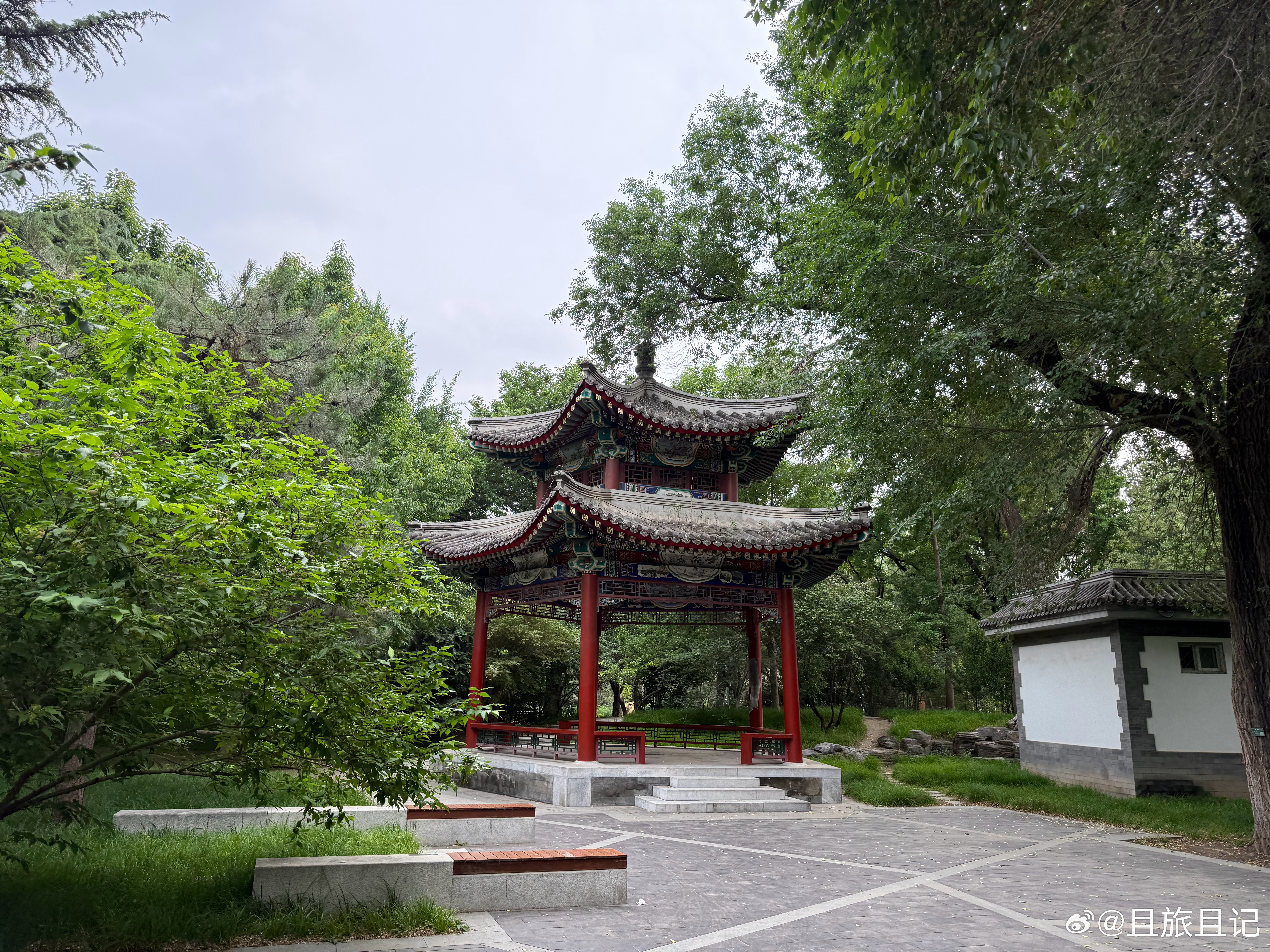 清华风物。 北京·清华园