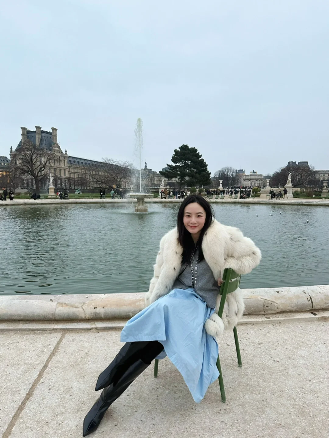 巴黎冻得我伸不出手